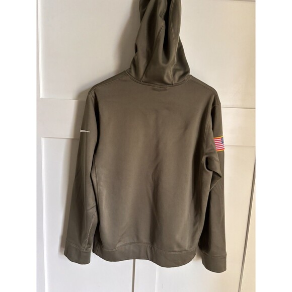 Mens Nike Therma-Fit Salute to Service Chicago Bears Hoodie Sweatshirt USA Sz M - Picture 9 of 9